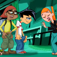 Tucker and Danny Phantom in a threesome with Jazz